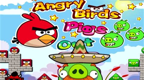angry birds pigs out game.